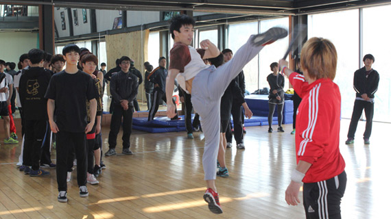 연기예술학부 액션연기 마샬아츠 특별초청특강 [앤디 리]