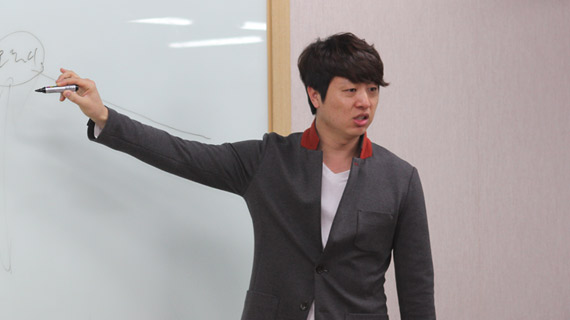 연기예술학부 개그과 유상무교수 수업현장