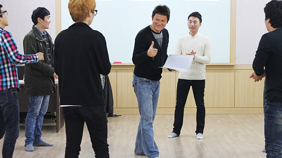 연기예술학부 강성진교수님의 배우의 움직임