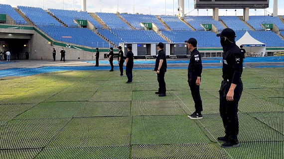 경찰경호계열 제 14회 잉크(INK) 콘서트 경호 현장