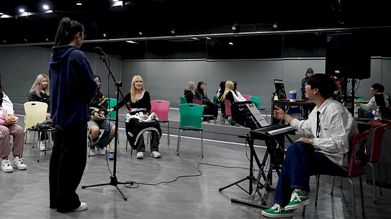 K-POP계열 보컬트레이너 김용대 특강 현장