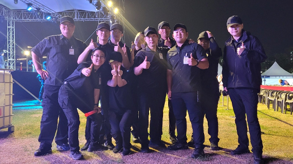경찰경호계열 2024 청라페스티벌 경호 참여