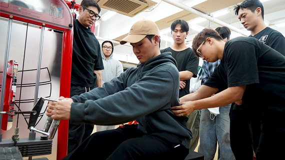 스포츠건강관리계열 IFBB 홍준영와 함께 하는 보디빌딩 특강 현장