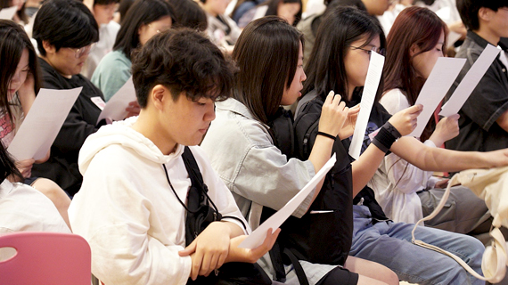 방송·성우연기계열 제2회 보이스 오브 레전드 고교성우선발대회 예선전 현장