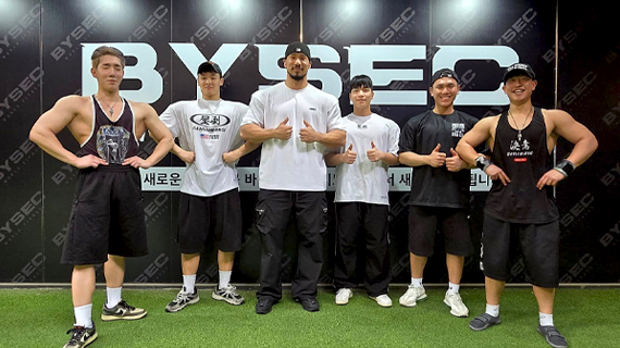 스포츠건강관리계열 IFBB 프로 타노스 김민수 교수 수업 현장
