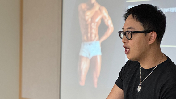 퍼스널트레이너 이수혁 졸업생 특강 현장