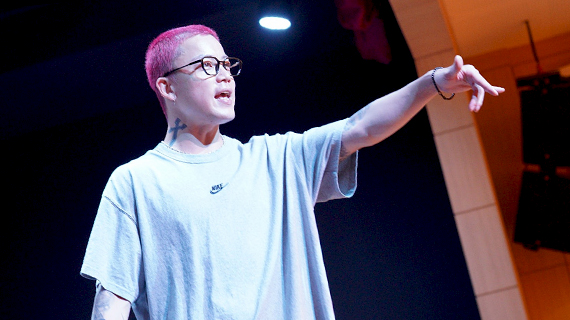 실용무용예술계열 엠비셔스 우태(WOOTAE) 초청 스페셜 워크숍 현장