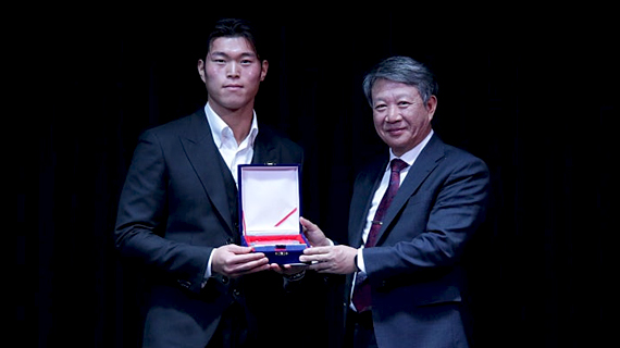 스포츠건강관리계열 최준서, 라온 어워즈 '호서예술인상' 수상