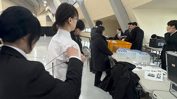 경찰경호·항공보안계열 김건모 콘서트 경호실습 현장