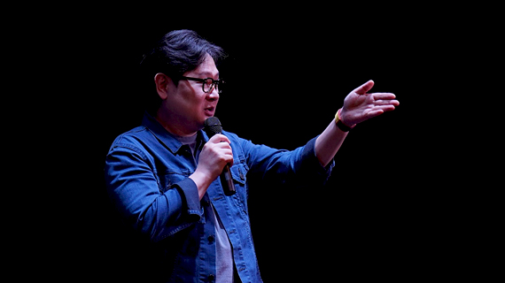 방송·성우연기계열 스타성우 릴레이 특강 '신용우 특강' 현장