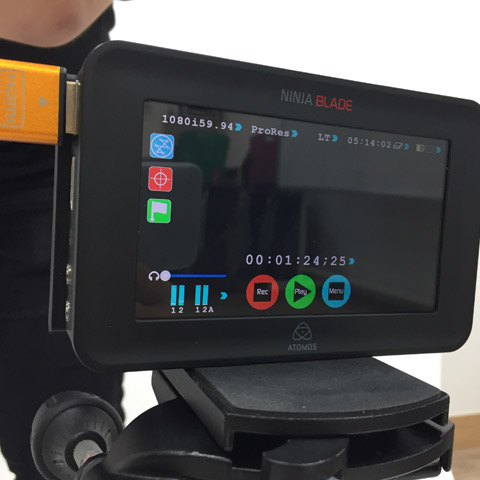 휴대용 모니터<br />ATOMOS NINJA BLADE 02